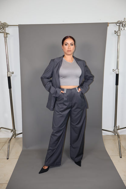 PODEROSA BLAZER GREY